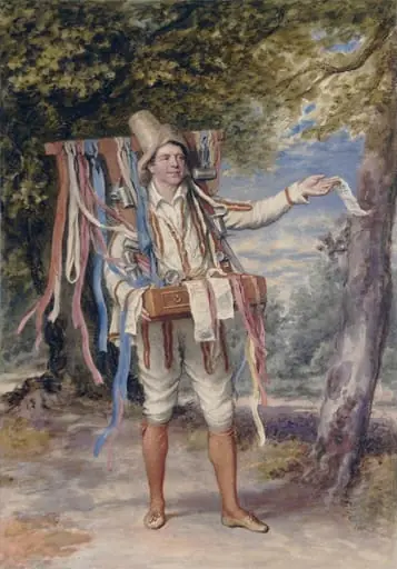 Portrait of John Fawcett, by Wageman
