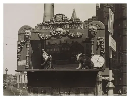 Professor Richard Codman lll's Punch & Judy booth, by Waldo S. Lanchester