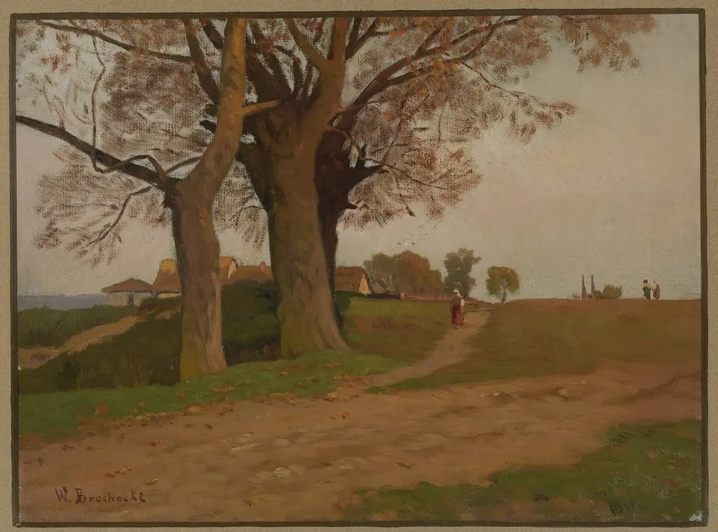 Landscape, by Walery Brochocki