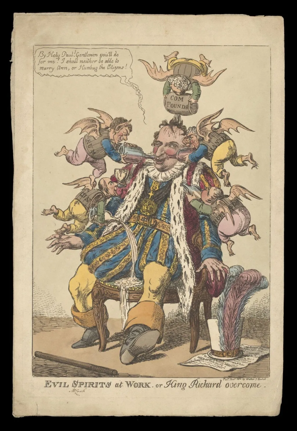 H Beard Print Collection, by Walker & Co., 1810
