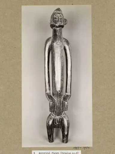 Ancestral figure, by Walker Evans