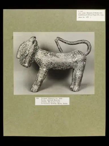 Leopard. Benin., by Walker Evans