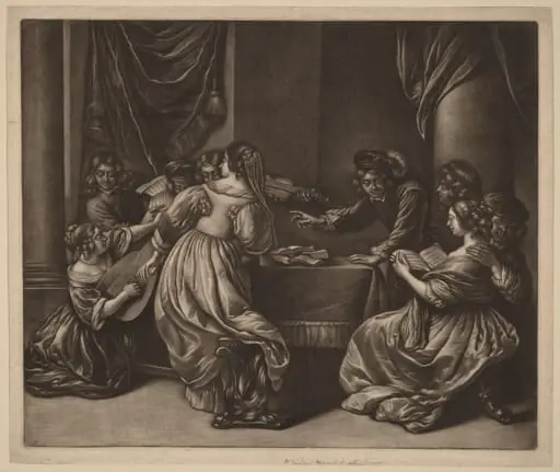Concert with Nine Persons, by Wallerant Vaillant