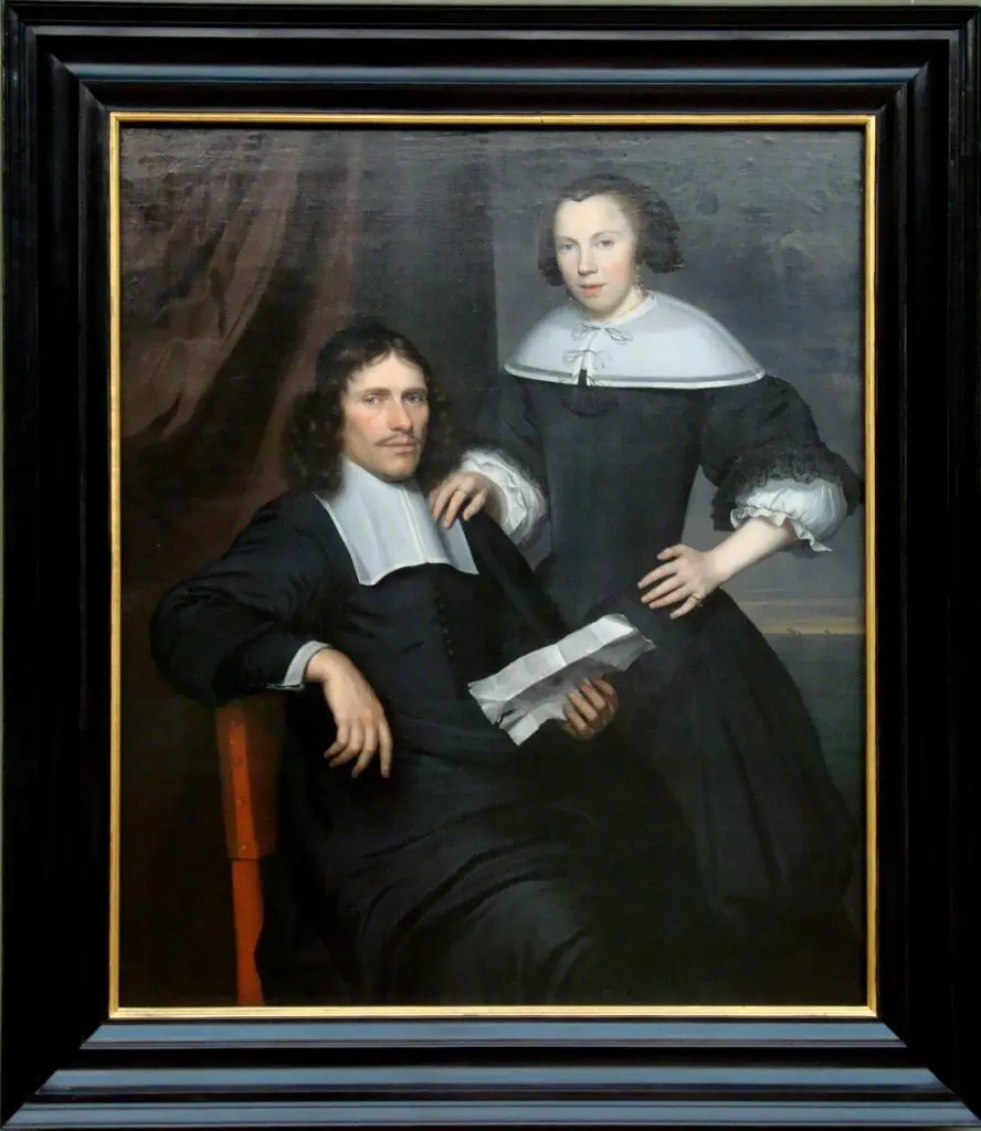 Portrait of an unknown couple, by Wallerant Vaillant