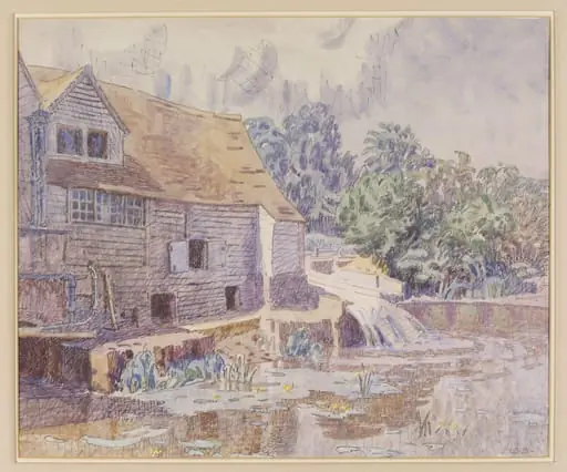 A Mill at Braintree, by Walter Bayes