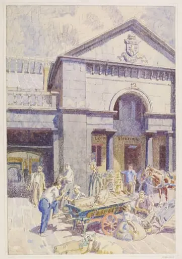 Covent Garden Market, London, by Walter Bayes
