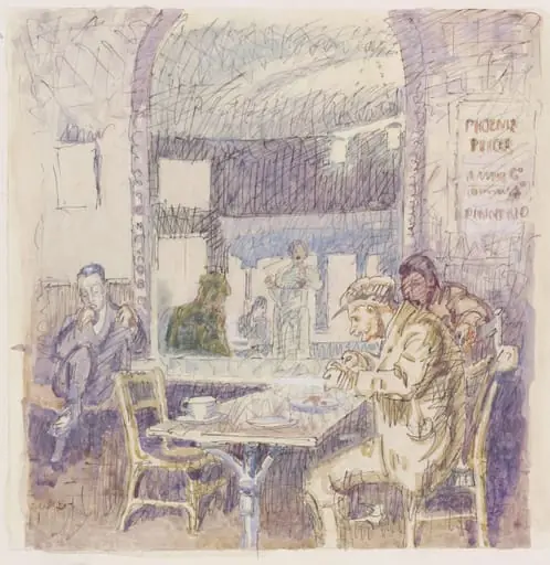 The Phoenix Eating House, Braintree, by Walter Bayes