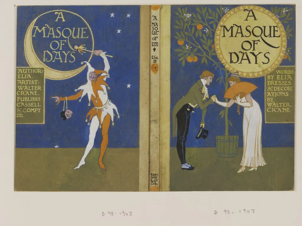 A Masque of Days from the Last Essays of Elia, by Walter Crane, 1901
