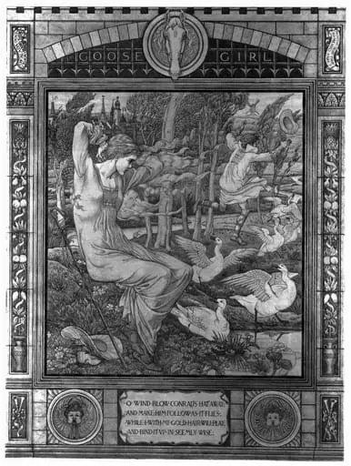 The Goose Girl, by Walter Crane