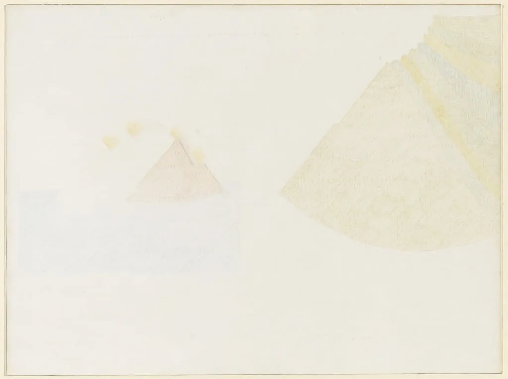 Untitled, by Walter De Maria, graphite, 1964