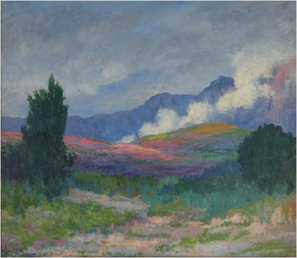Nubes en la sierra, by Walter de Navazio