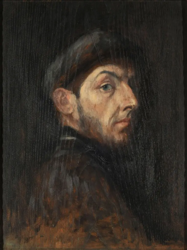 Self-portrait, by Walter de Navazio