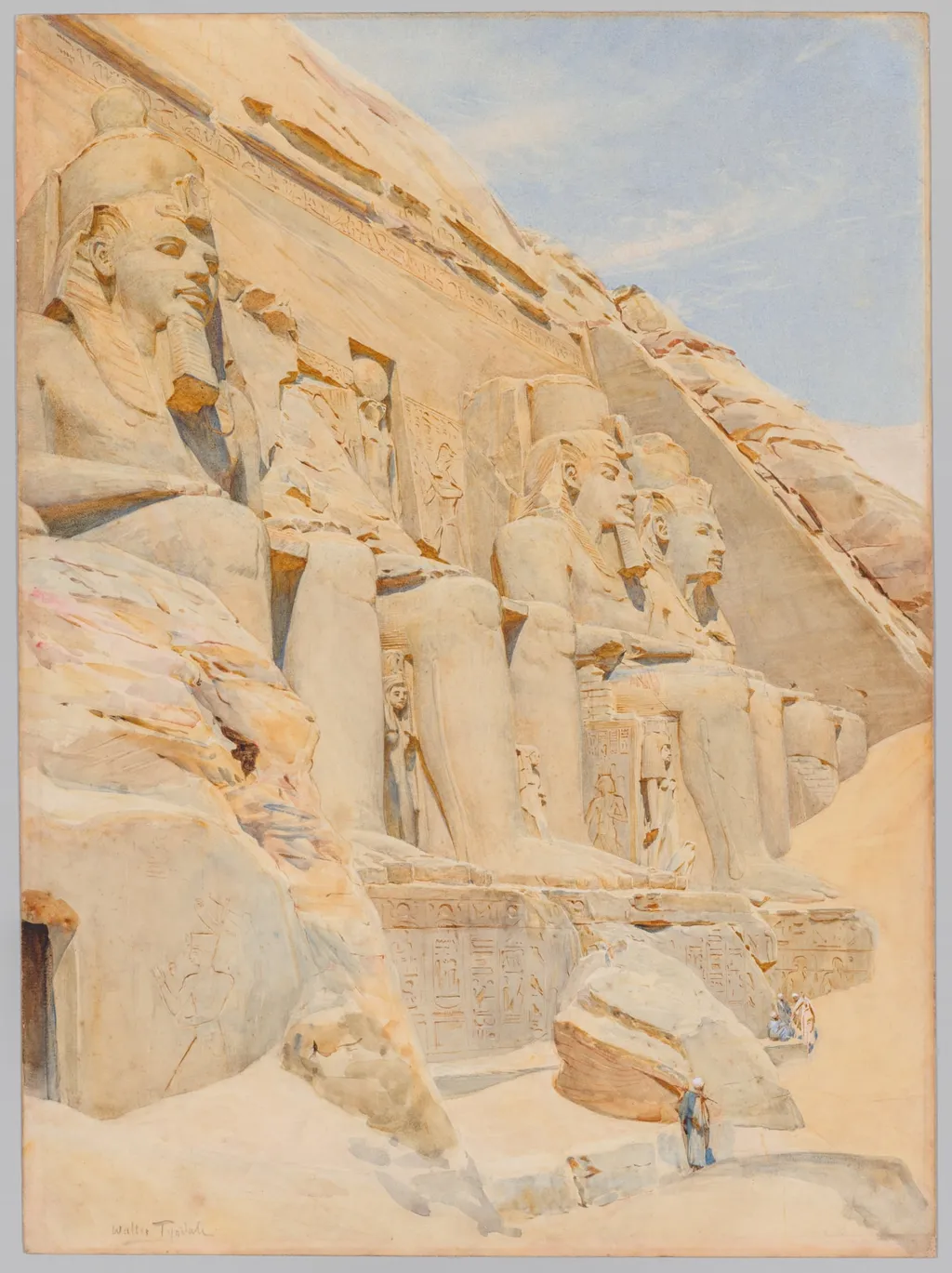 The Great Temple of Abu Simbel, by Walter Frederick Roofe Tyndale, 1943