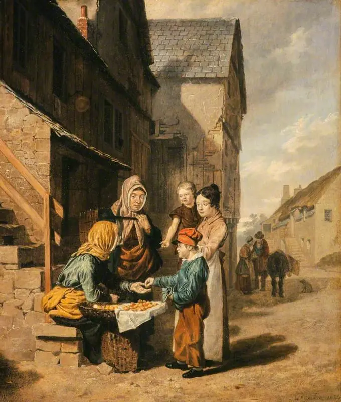 The Fruit Seller, by Walter Geikie