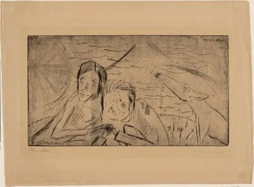 Homecoming (Heimkehr), by Walter Gramatté