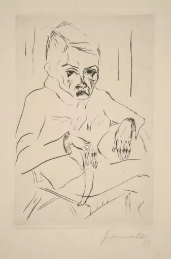 Tired Soldier I, by Walter Gramatté