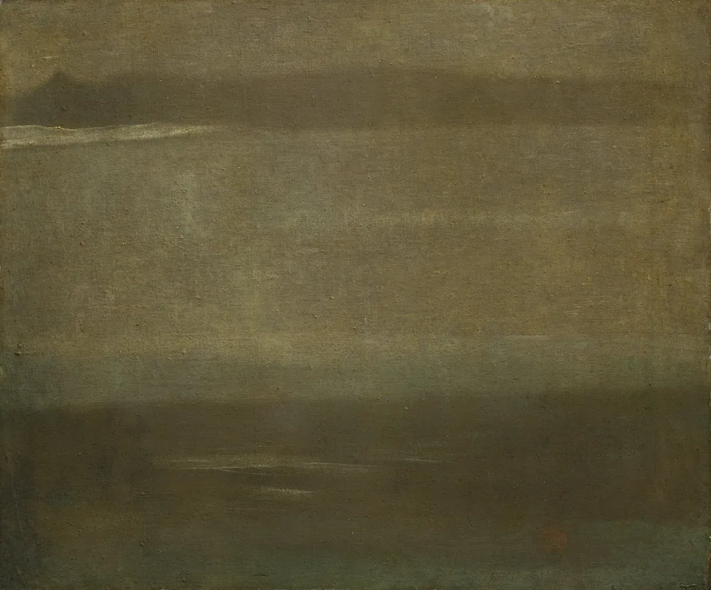 Gray and Silver: A Nocturne, by Walter Greaves, unspecified, 1890