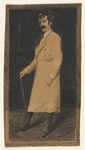 James McNeill Whistler, by Walter Greaves