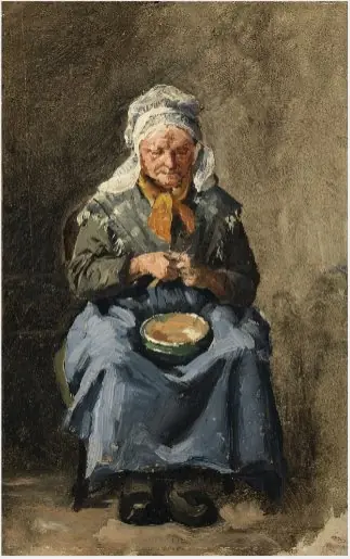Modenke Verhoft, by Walter Osborne