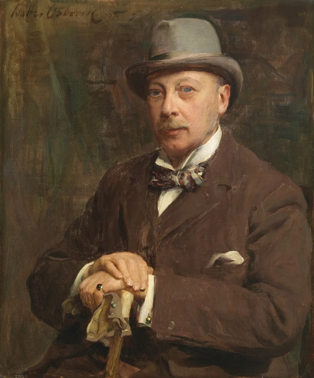 Portrait of a Gentleman, by Walter Osborne, oil, 1899