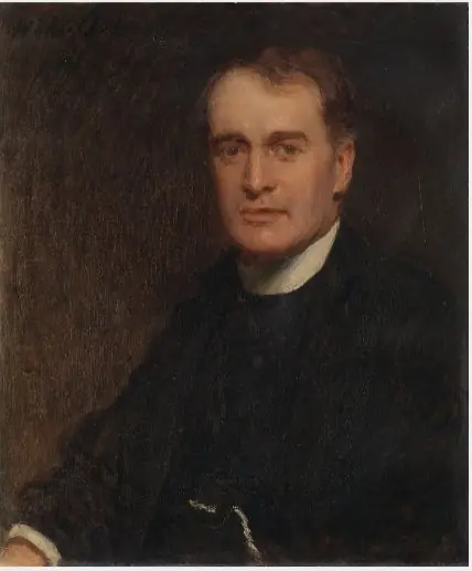 Portrait of Charles Edward Osborne (1856-1936), Curate and Artist's Brother, by Walter Osborne