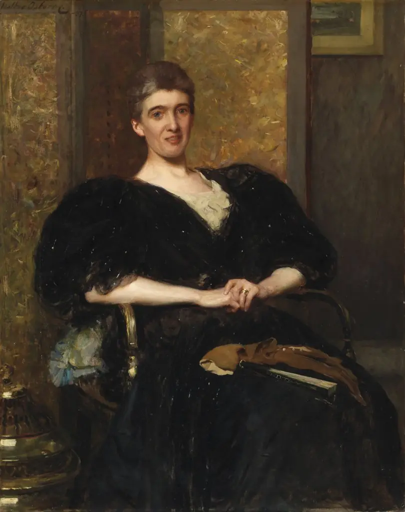 Portrait of Lady Armstrong (née Ferrard), by Walter Osborne
