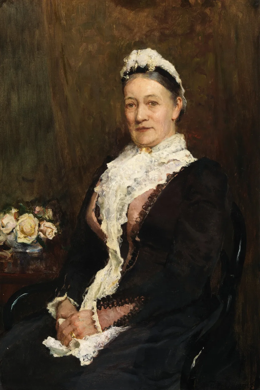 Portrait of Mrs Geale-Wybrants, by Walter Osborne, oil, 1891