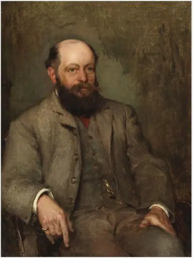 Portrait of Sir Thomas Drew (1838-1910), Architect, by Walter Osborne