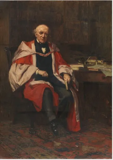 Portrait of Thomas W. Moffett, President, Queen's College, Galway (d.1906), by Walter Osborne, oil, 1891