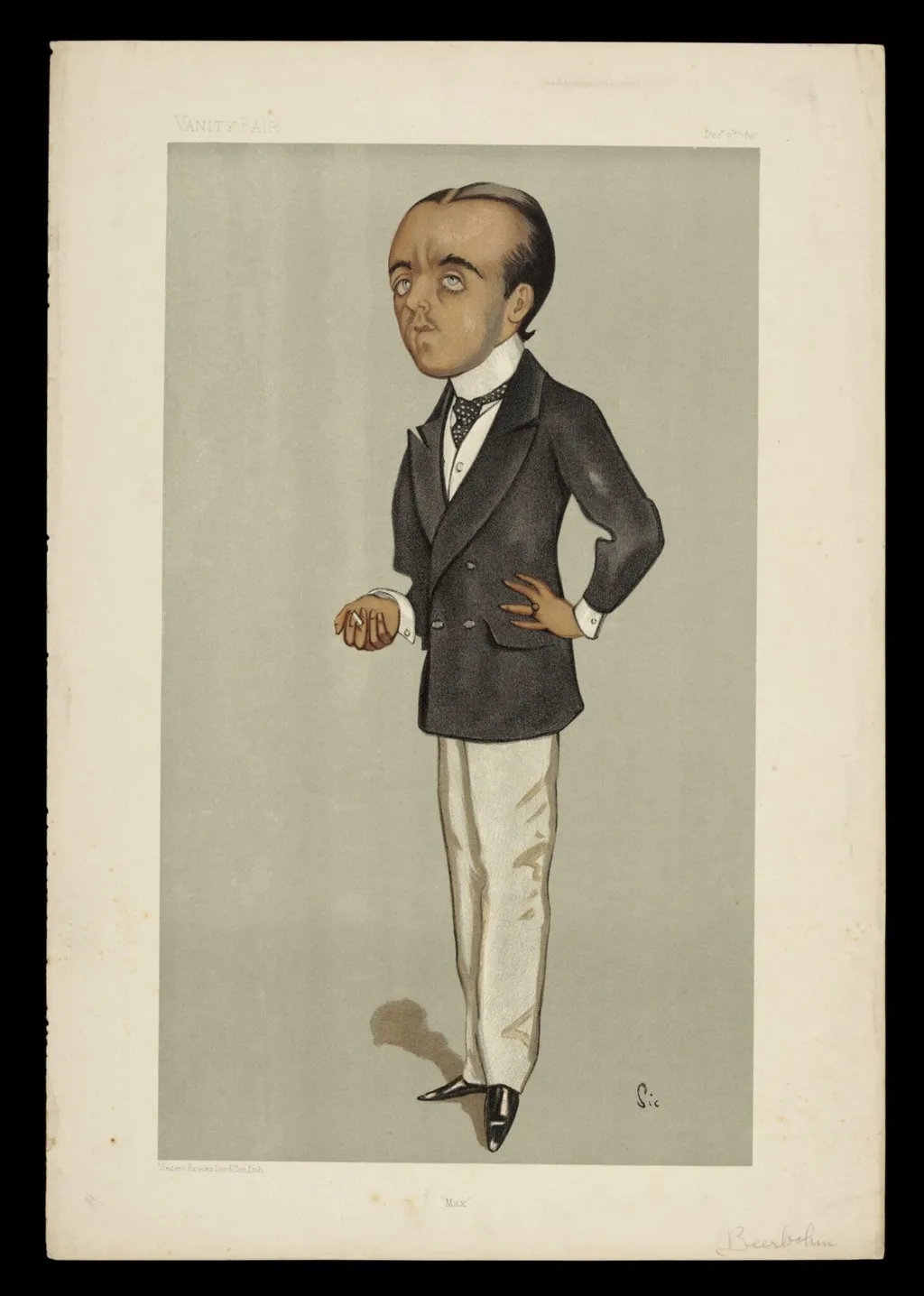H Beard Print Collection, by Walter Richard Sickert, 9