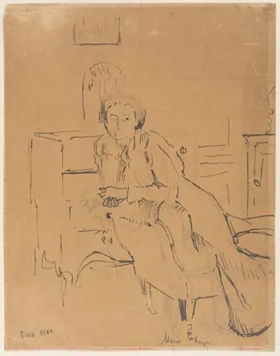 'Marie Hayes', by Walter Richard Sickert