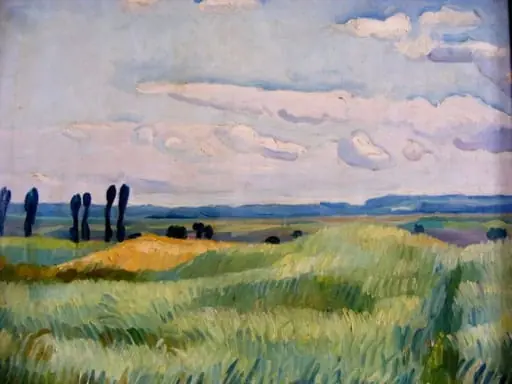 Câmp de grâu, by Walter Rudolf Widmann