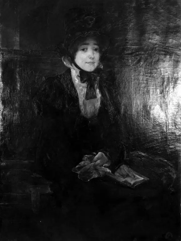 In Church, by Walter Shirlaw