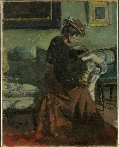 Easter Monday-Hélène Daurmont, by Walter Sickert