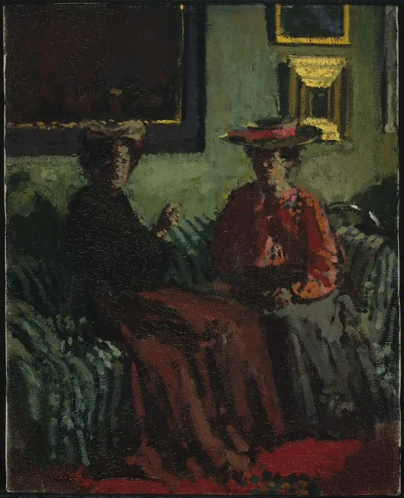 Les Petites Belges (Young Belgian Women), by Walter Sickert