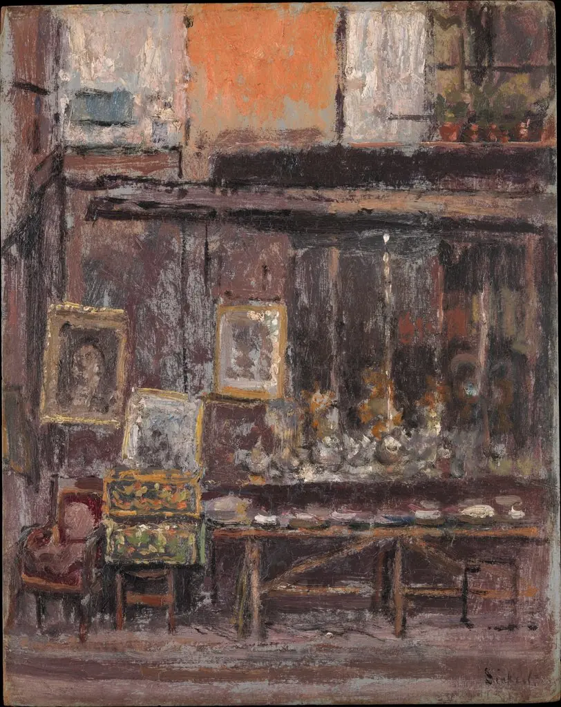 The Antique Shop, by Walter Sickert