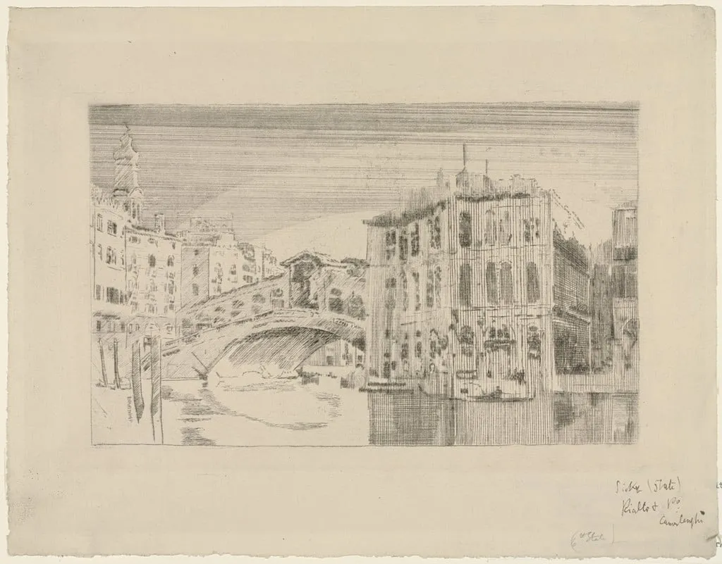 Untitled, by Walter Sickert, ink, 1901