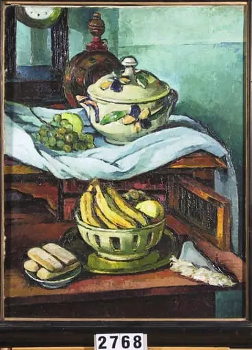 Natură statică cu banane, by Walter Widmann