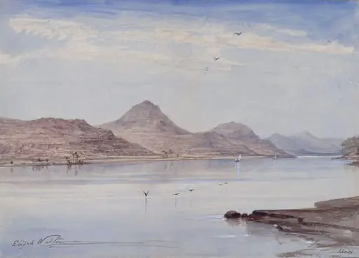 On the Nile : Gebel el Mody, Nubia, by Walton