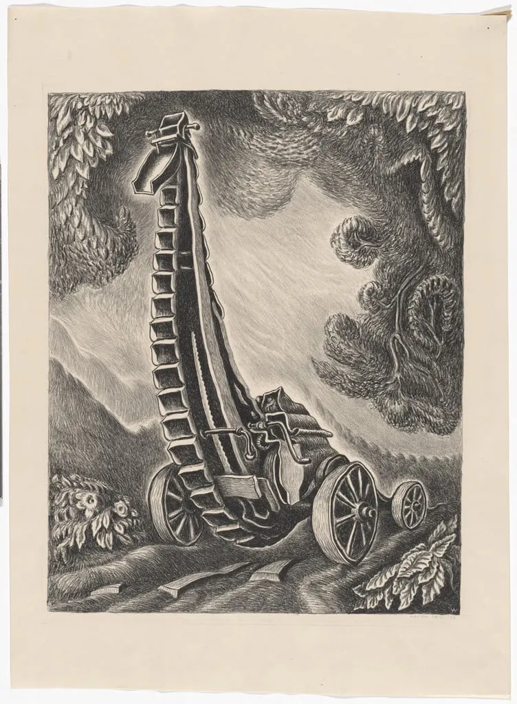 Untitled, by Wanda Gág, ink, 1928