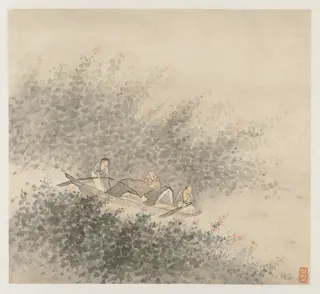 Album of Landscapes: Leaf 6, by Wang Gai, 1677