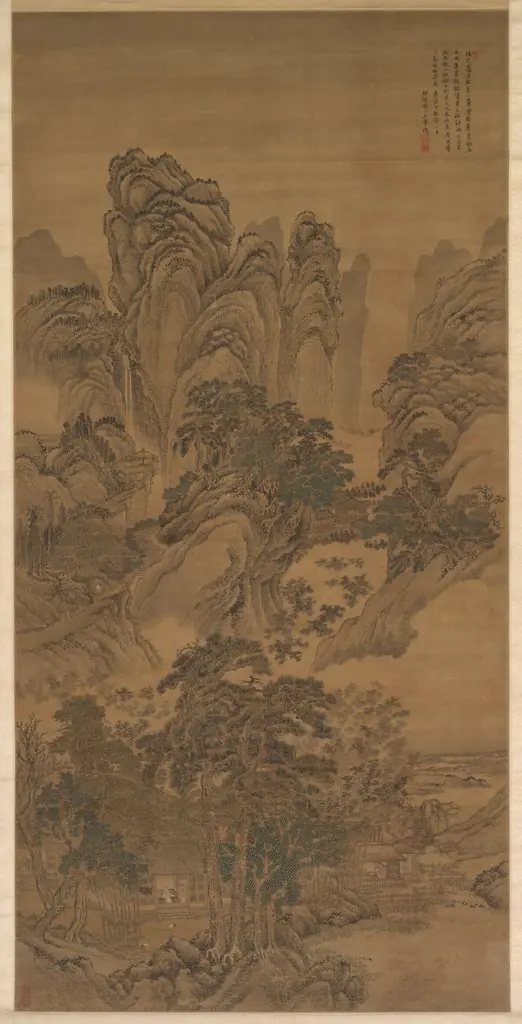 Landscape, by Wang Hui