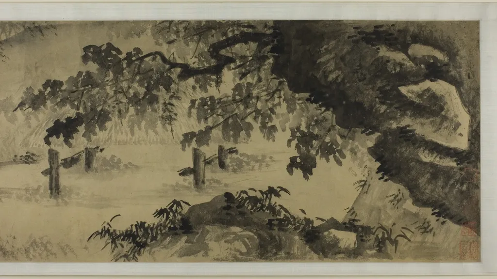 Song of a Fisherman, by Wang Wen, unspecified, 1536