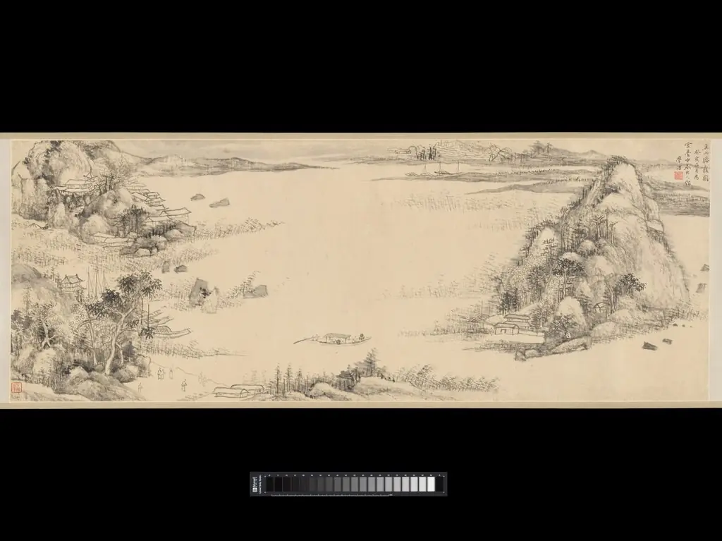 Presenting the Tripod, by Wang Xuehao, 1803