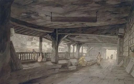 A Chester Row, by Ward