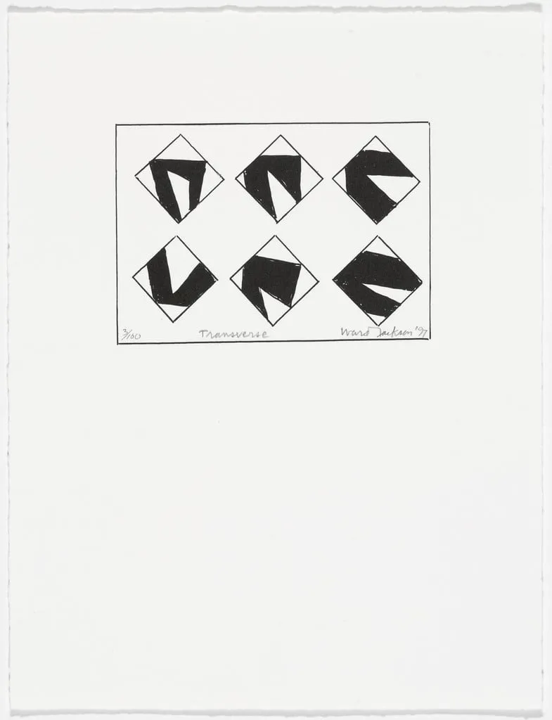 Untitled, by Ward Jackson, ink, 1997