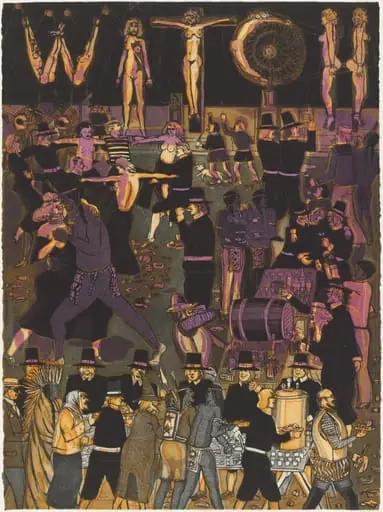 Untitled, by Warrington Colescott