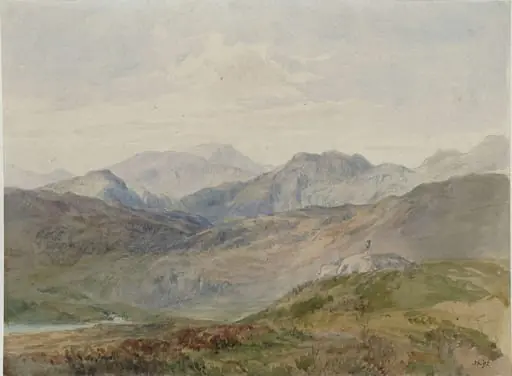 Llanrhychwyn, near Trefriw, North Wales, by Warwick Brookes