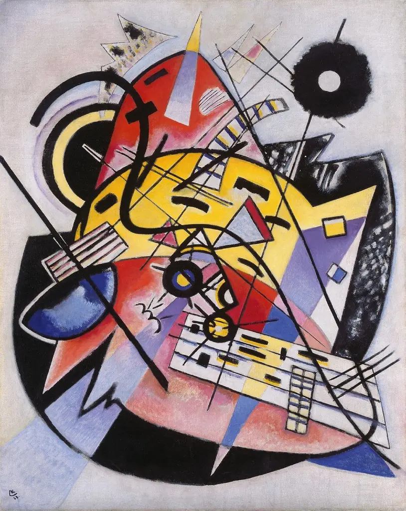 Composition 248 White point, by Wassily Kandinsky