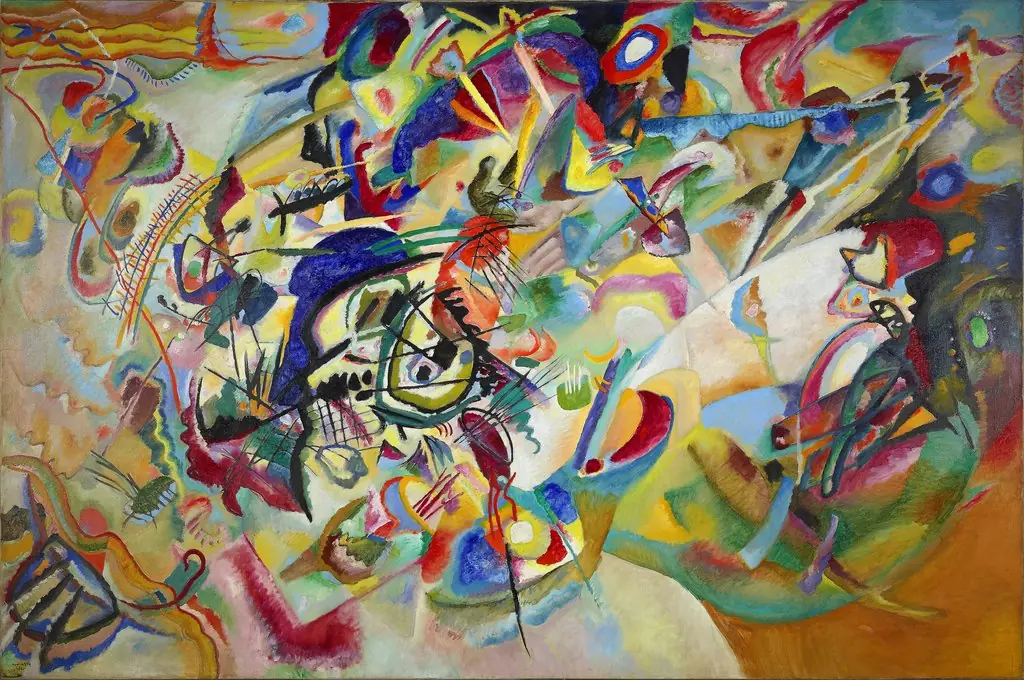 Composition VII, by Wassily Kandinsky